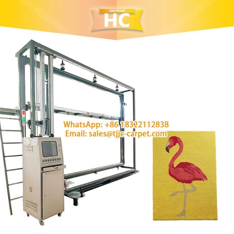 Rug Maker use Loop Pile Tufting Automatic Machine